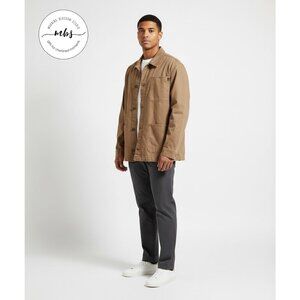 Timberland Cotton Utility Khaki Jacket Tan Men XXL